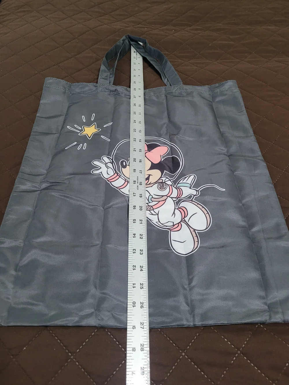 NWT Disney Store Chip 'n' Dale Astronaut Foldable Eco-Bag Pouch Cute Space Japan